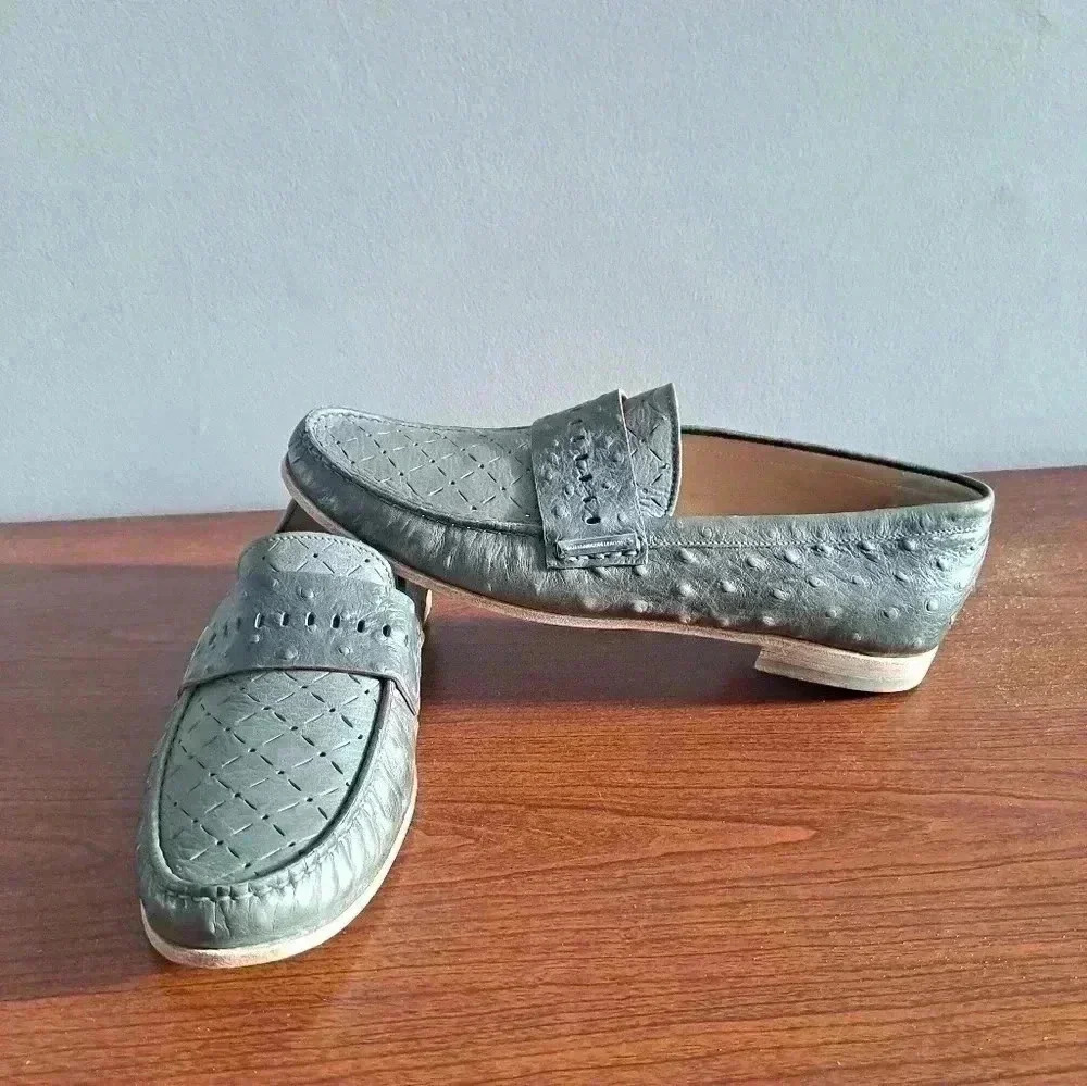 Alessandro Dell' Acqua Loafers EUC Size 42